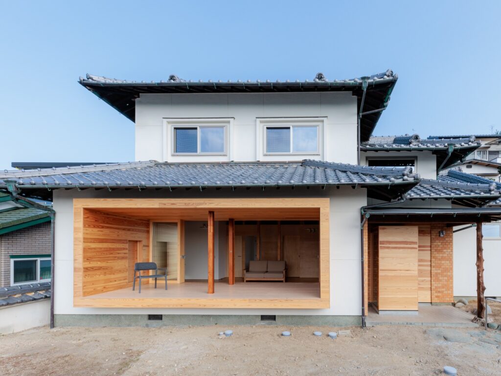 松団の家の施工後外観 松団の家の施工後外観
