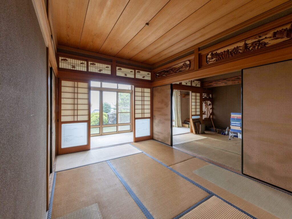 松団の家の施工前和室 松団の家の施工前和室