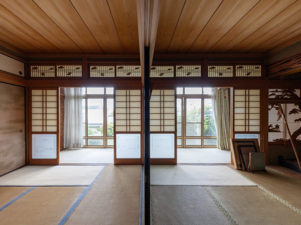 松団の家の施工前和室 松団の家の施工前和室